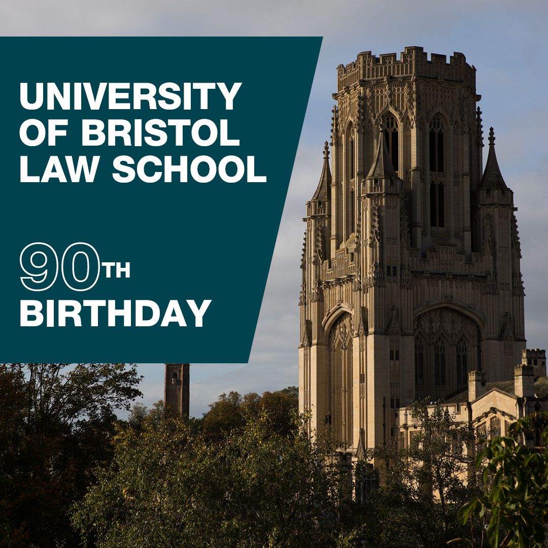 Wills Memorial Building tower, with the text: